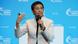 Nobel laureate Maria Ressa delivering her keynote address at the Global Media Forum in Bonn